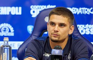 Ținta lui Răzvan Marin la Empoli: „Mi-ar plăcea să fiu un exemplu bun pentru tineri”