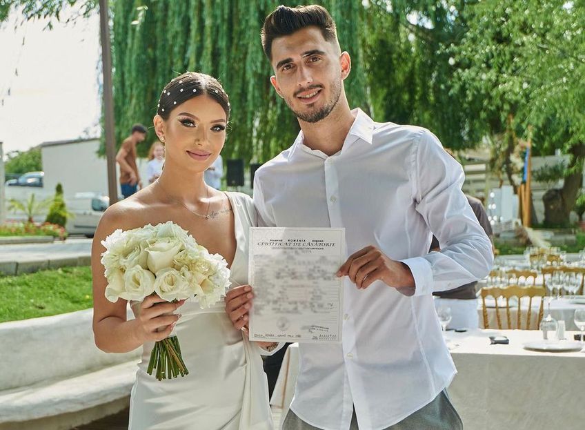 Andrei Ivan s-a căsătorit cu Anda Butuc/ foto Instagram @andda_b_