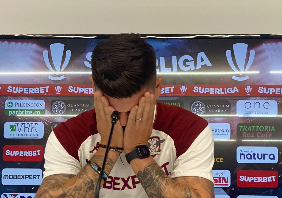 RAPID. Cristian Săpunaru și Cristiano Bergodi au vorbit în cadrul unei conferințe de presă înainte de meciul cu Sepsi