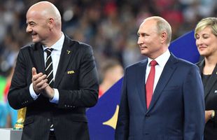 În plin război, FIFA a vărsat peste un milion de dolari în fotbalul din Rusia!
