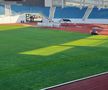 Cum arată gazonul de la Târgu Jiu cu 3 zile înainte de FCU Craiova - FCSB » MM Stoica: „Atenție! Am primit o filmare”
