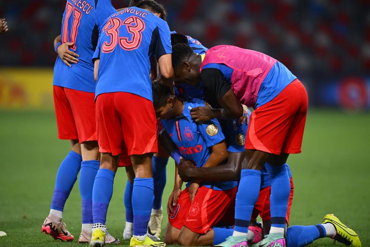 FCSB - U Cluj, imagini din timpul partidei/ foto: Raed Krishan (GSP)