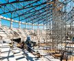 Un nou OZN în România, aproape de finalizare! Imagini impresionante cu arena de 25 de milioane de euro