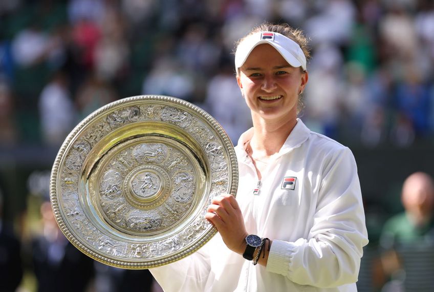 Barbora Krejcikova, campioană la Wimbledon 2024 Foto: Guliver/GettyImages