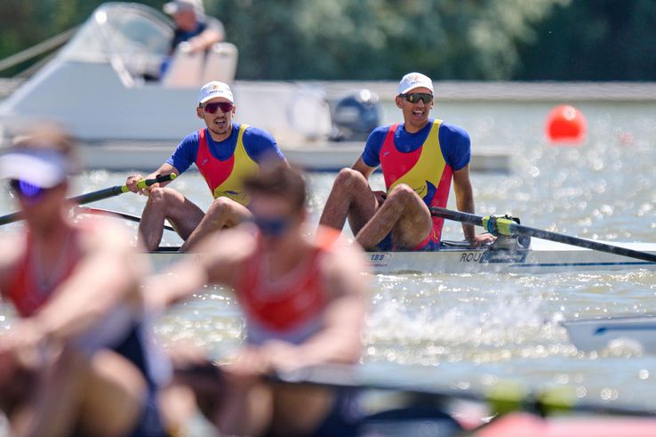 Florin Arteni și Florin Lehaci la Campionatele Europene 2024 Foto: Raed Krishan