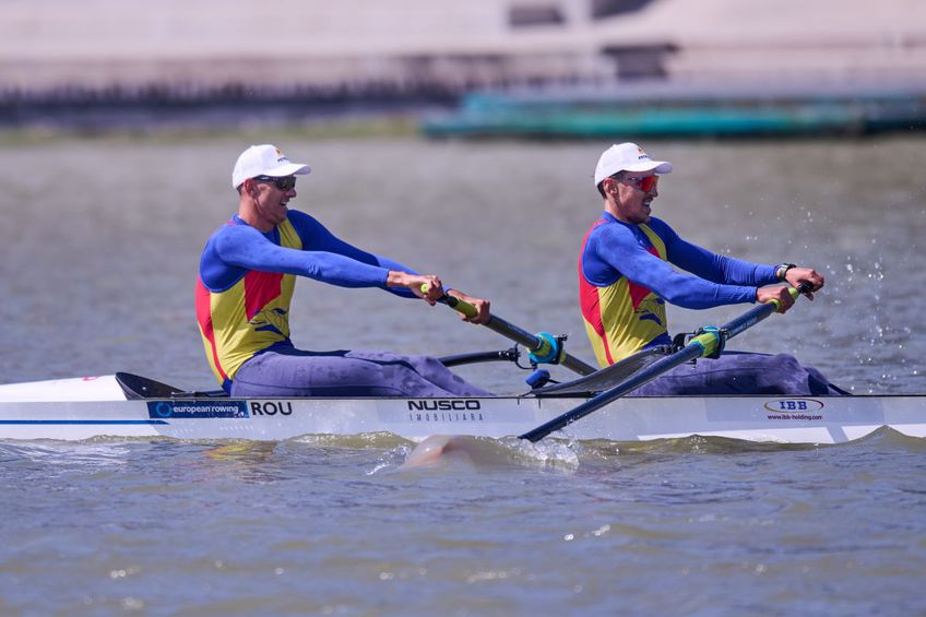 Florin Arteni și Florin Lehaci în acțiune la Campionatele Europene 2024 Foto: Raed Krishan