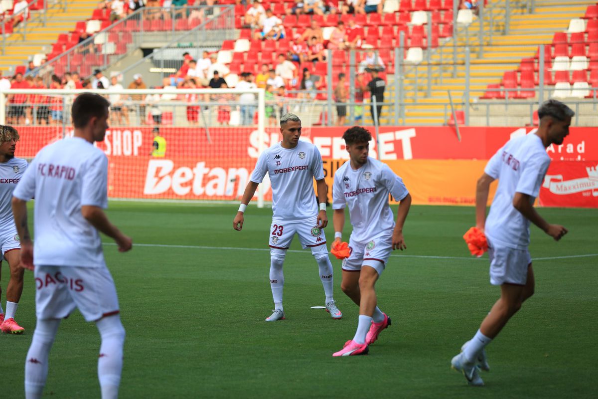 Cronică de George Nistor după UTA - Rapid 1-1: Deraiere la primul meci cu Neil Lennon pe bancă