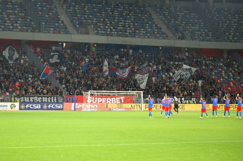 Atmosfera de la FCSB - U Cluj / foto: Raed Krishan