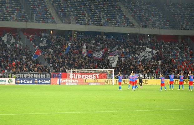 S-a dus „mirajul Ghencea?” Câți suporteri au venit la meciul lui FCSB cu U Cluj