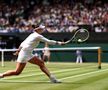 Barbora Krejcikova în acțiune în finala de la Wimbledon 2024 Foto: Guliver/GettyImages