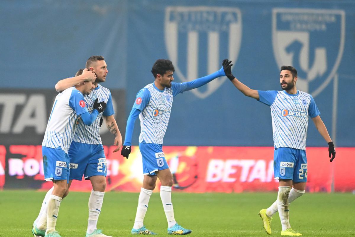 La doar 12 ore după remiza cu Hermannstadt, Universitatea Craiova a anunțat despărțirea de un jucător: „Mulțumim!”