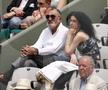 Ion Țiriac și Sophie Ayad în tribune la Roland Garros 2006. Foto: Imago Images