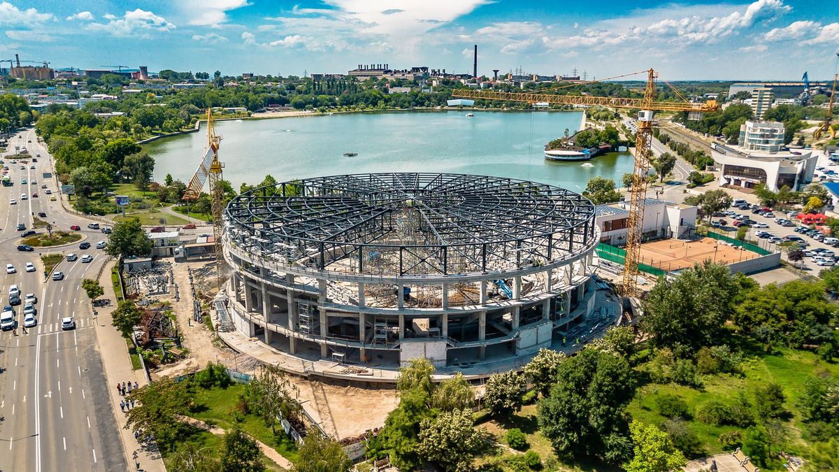 Sala Polivalentă Tulcea - imagini actualizate