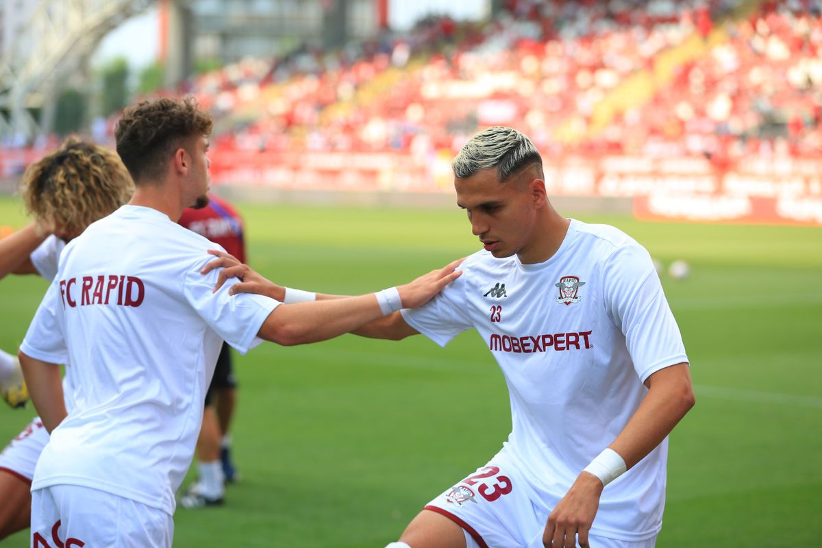 A jucat 13 minute cu UTA și a aflat verdictul după accidentare » Rapid a făcut anunțul: „Ne pare rău”