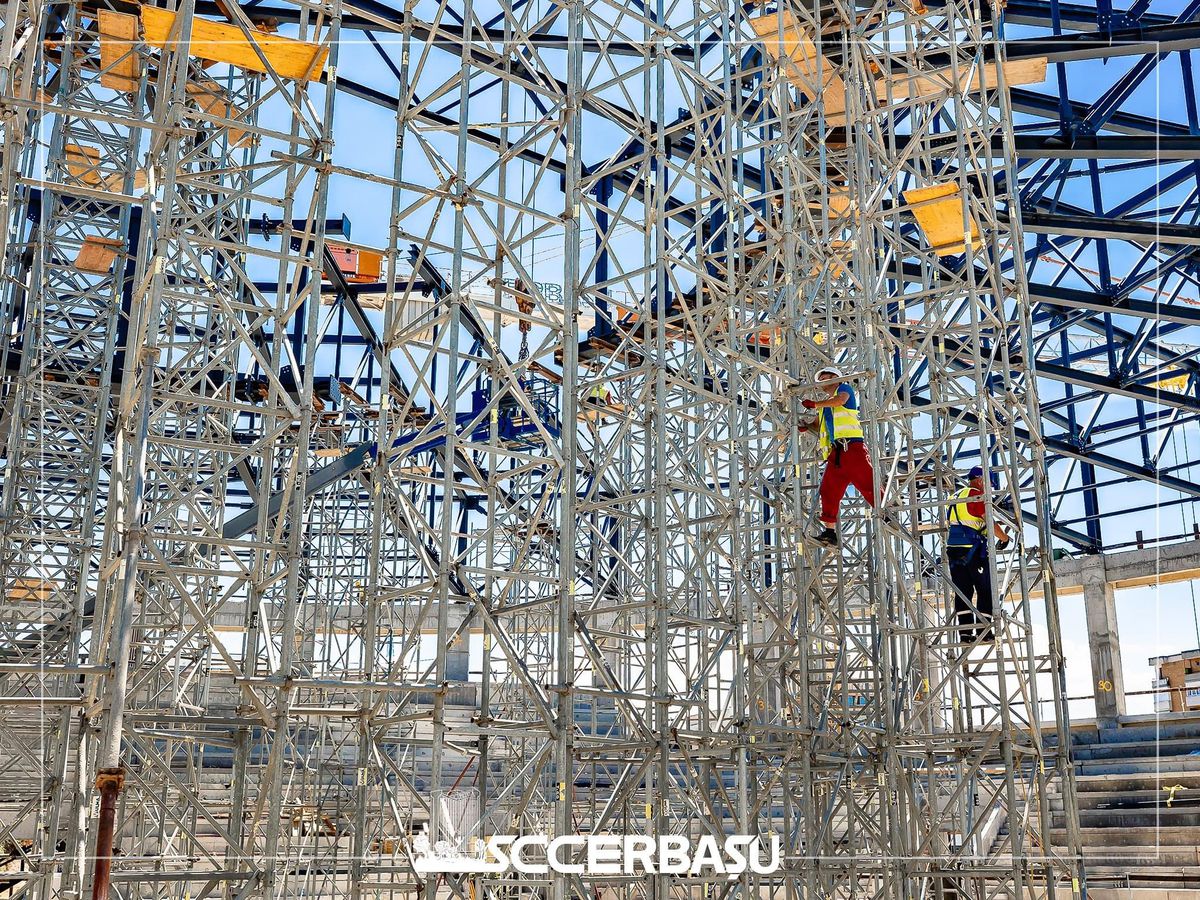 Arena-OZN din România prinde contur! Imagini spectaculoase cu obiectivul de 25 de milioane de euro