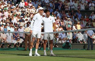 Ireal! De ce a fost întreruptă finala de la Wimbledon dintre Jannik Sinner și Carlos Alcaraz