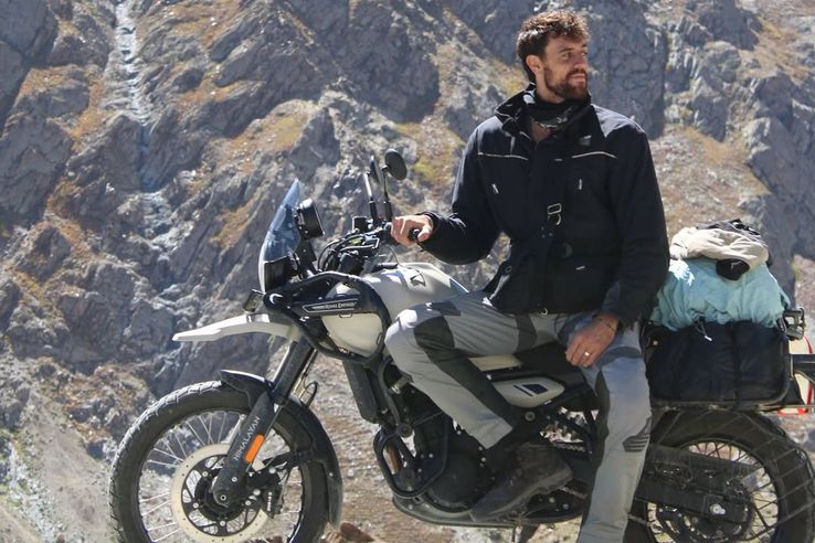 Ben Altit, călătorie cu motocicleta prin India/Foto: Instagram (Ben Altit)