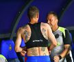 Juri Cisotti și-a dezvăluit tatuajele de pe corp înainte să joace în meciul cu Hermannstadt. Foto: Cristi Preda (GSP.RO)