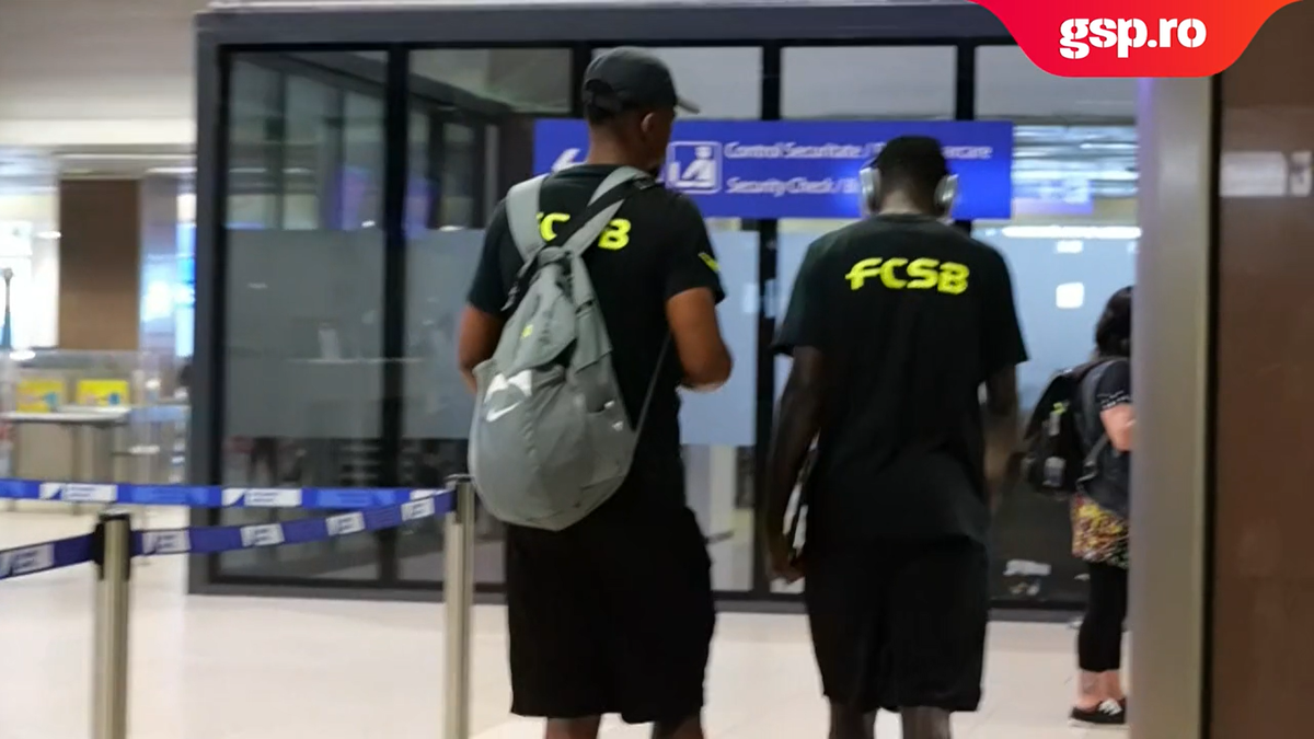 Plecare FCSB la Barcelona