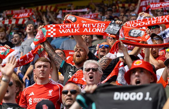 Gest emoționant în memoria lui Diogo Jota: imaginea apărută pe o clădire din Liverpool