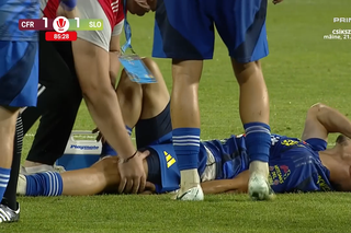 Jucătorul dorit de Gigi Becali, accidentare gravă în CFR - Slobozia! A părăsit terenul în urlete și a fost dus de urgență la spital