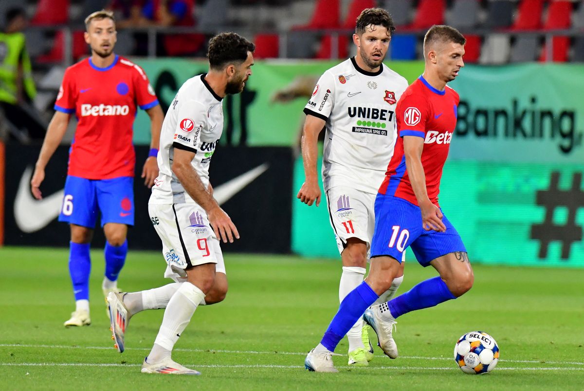 Florin Tănase în FCSB - Hermannstadt