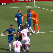 Hakimi și Enzo Fernandez s-au îmbrâncit pe gazon după golul lui Palmer din PSG - Chelsea