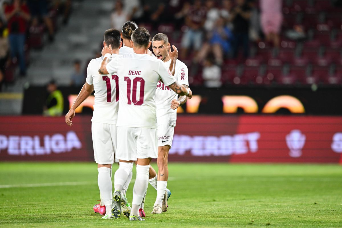 Imagini de la CFR Cluj - Unirea Slobozia / foto: Imago