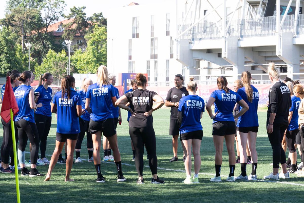 CSM București a reluat antrenamentele sub comanda lui Adi Vasile