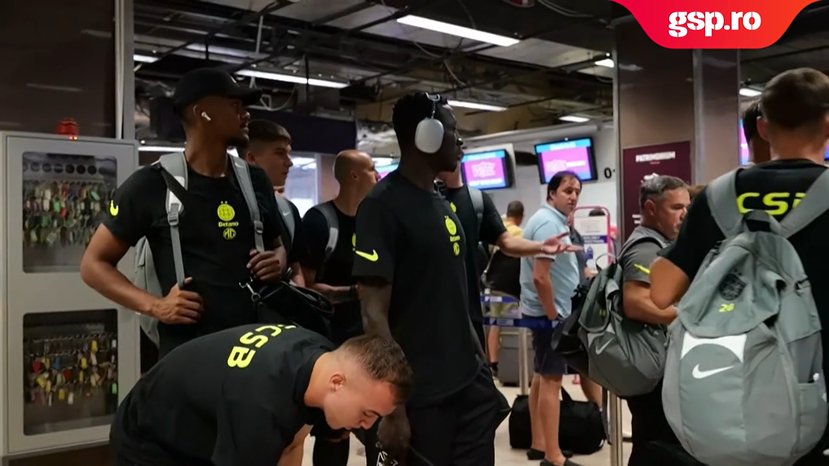 Plecare FCSB la Barcelona