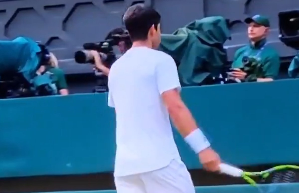 Ireal! De ce a fost întreruptă finala de la Wimbledon dintre Jannik Sinner și Carlos Alcaraz