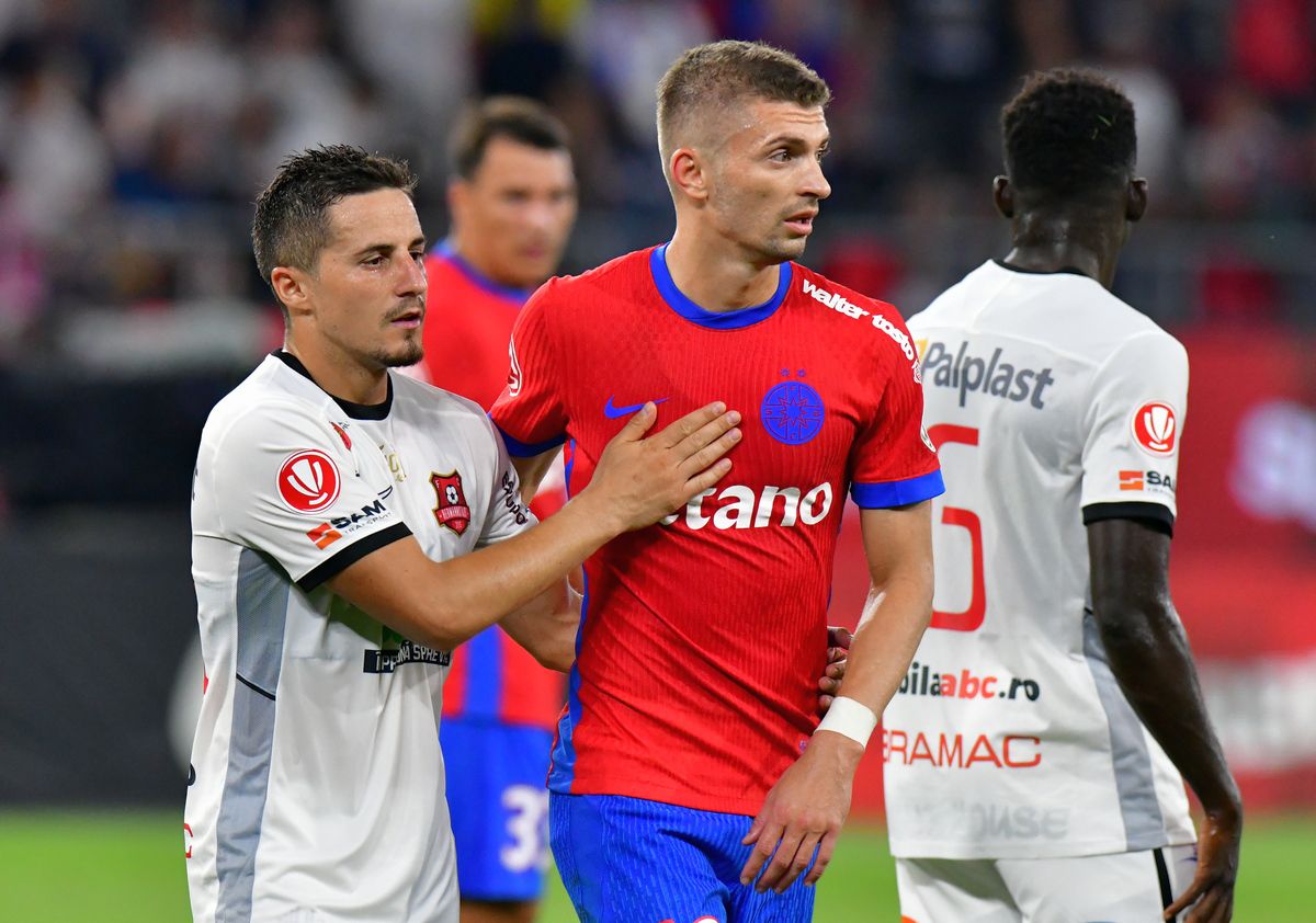 Florin Tănase în FCSB - Hermannstadt