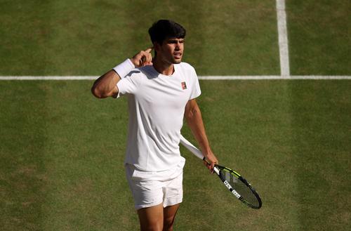 Carlos Alcaraz, Wimbledon/Foto: Getty Images