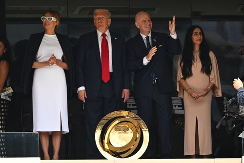 Finala Mondialului Cluburilor 2025, Chelsea - PSG, cu Donald Trump în tribunele „MetLife Stadium” din New Jersey / Foto: Imago