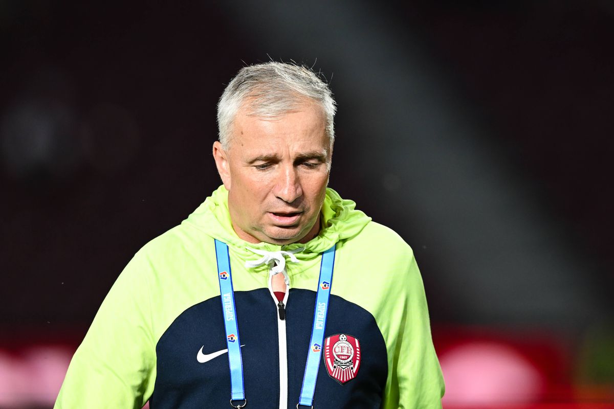 „Pleacă Louis Munteanu de la CFR?” » Dan Petrescu s-a enervat și a dat răspunsul pe loc: „Nu a făcut un antrenament cu echipa”