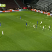 Golul marcat de Postolachi în CFR Cluj - Unirea Slobozia