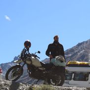 Ben Altit, călătorie cu motocicleta prin India/Foto: Instagram (Ben Altit)