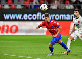 Alexandru Stoian și-a setat un obiectiv ambițios de goluri la FCSB: „Mă simt ca acasă”