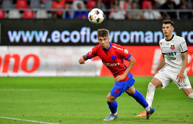 Alexandru Stoian și-a setat un obiectiv ambițios de goluri la FCSB: „Mă simt ca acasă”