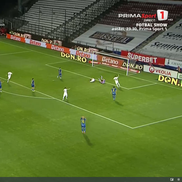 Golul marcat de Postolachi în CFR Cluj - Unirea Slobozia