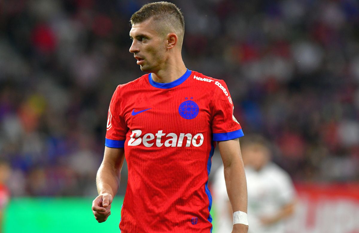 Florin Tănase în FCSB - Hermannstadt
