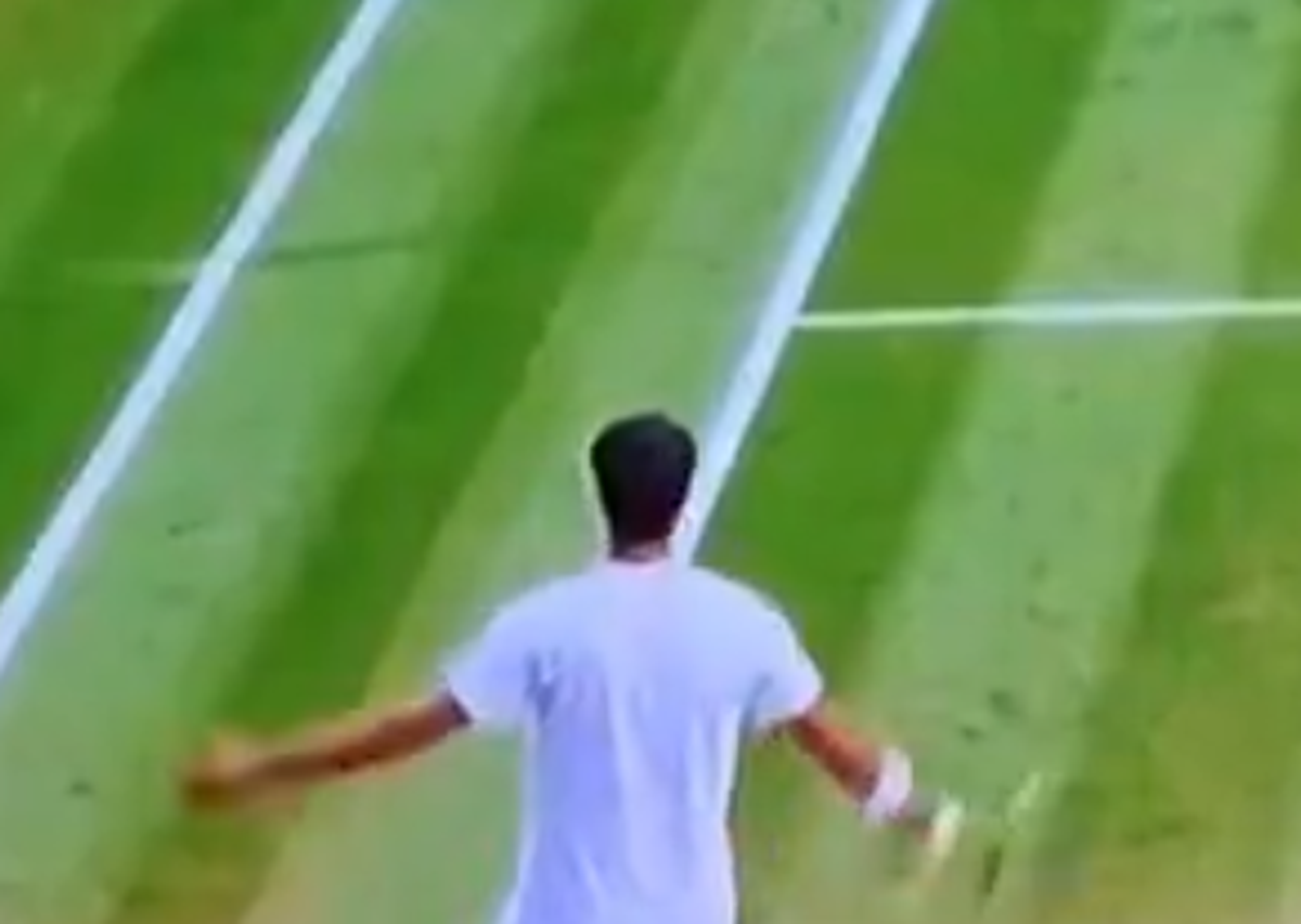 Jannik Sinner - Carlos Alcaraz, momentul care a oprit partida