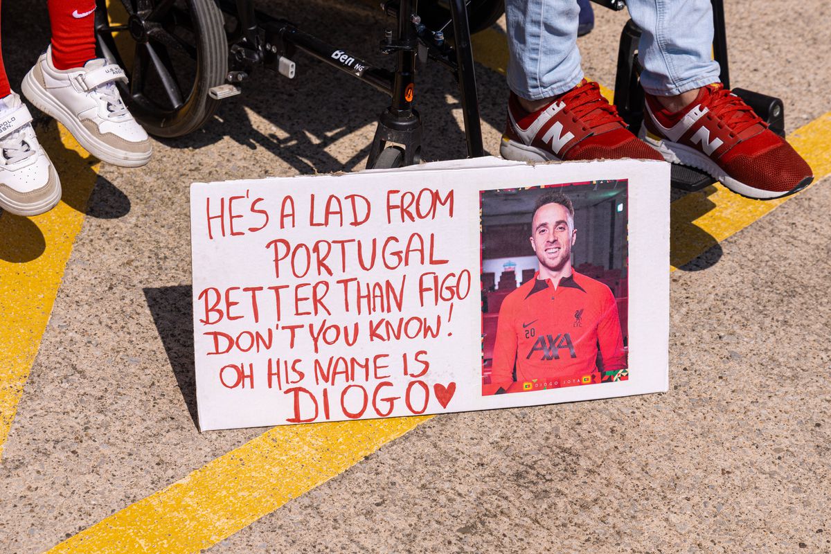 Mural Diogo Jota Liverpool