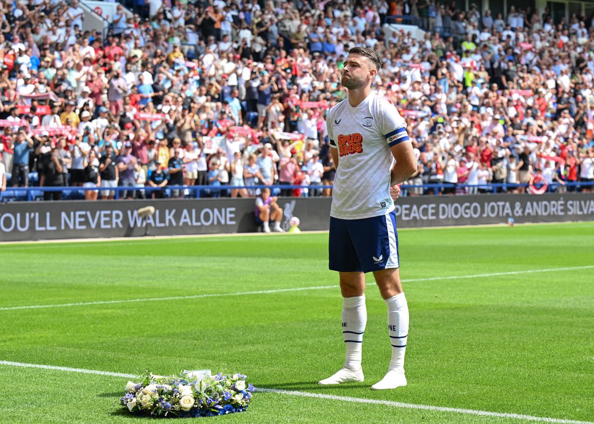 Preston North End - Liverpool, cu omagii aduse lui Diogo Jota