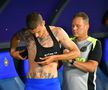 Juri Cisotti și-a dezvăluit tatuajele de pe corp înainte să joace în meciul cu Hermannstadt. Foto: Cristi Preda (GSP.RO)