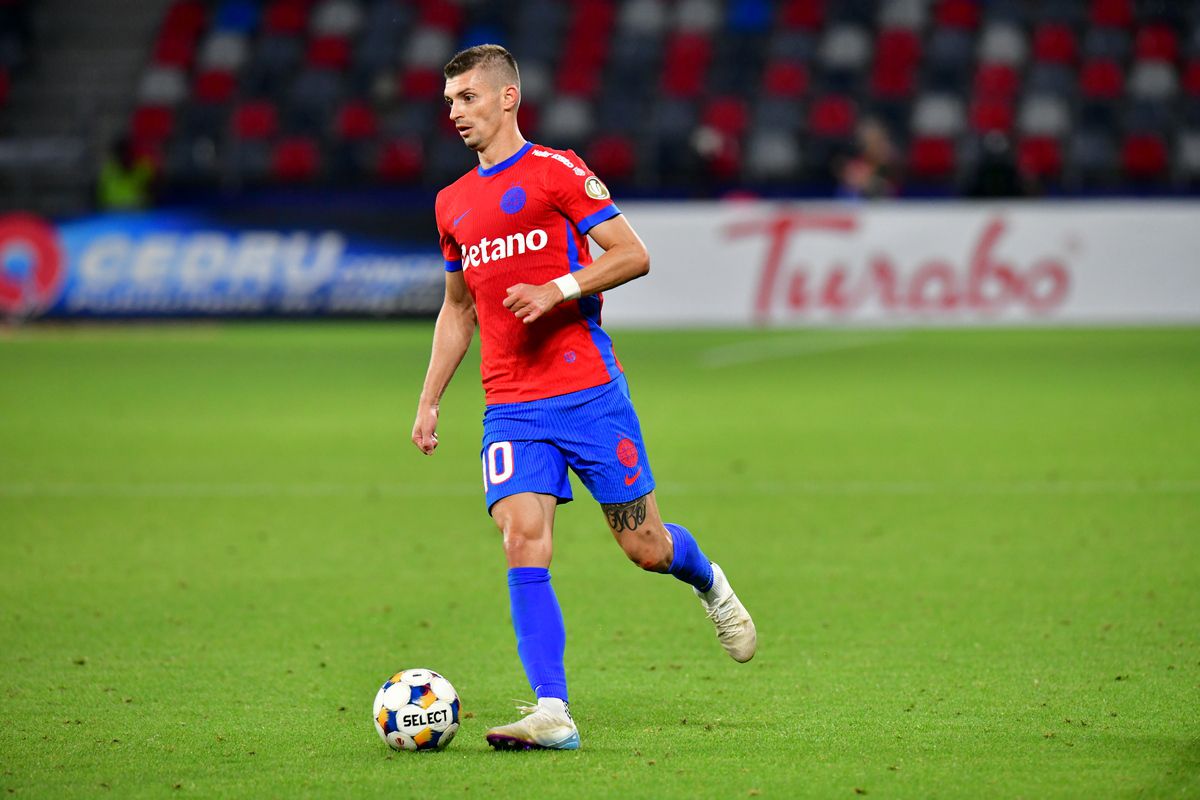 Florin Tănase în FCSB - Hermannstadt