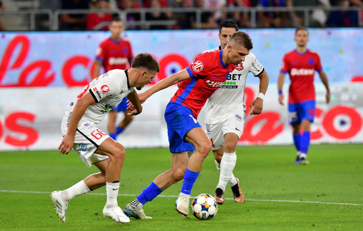 Florin Tănase în FCSB - Hermannstadt