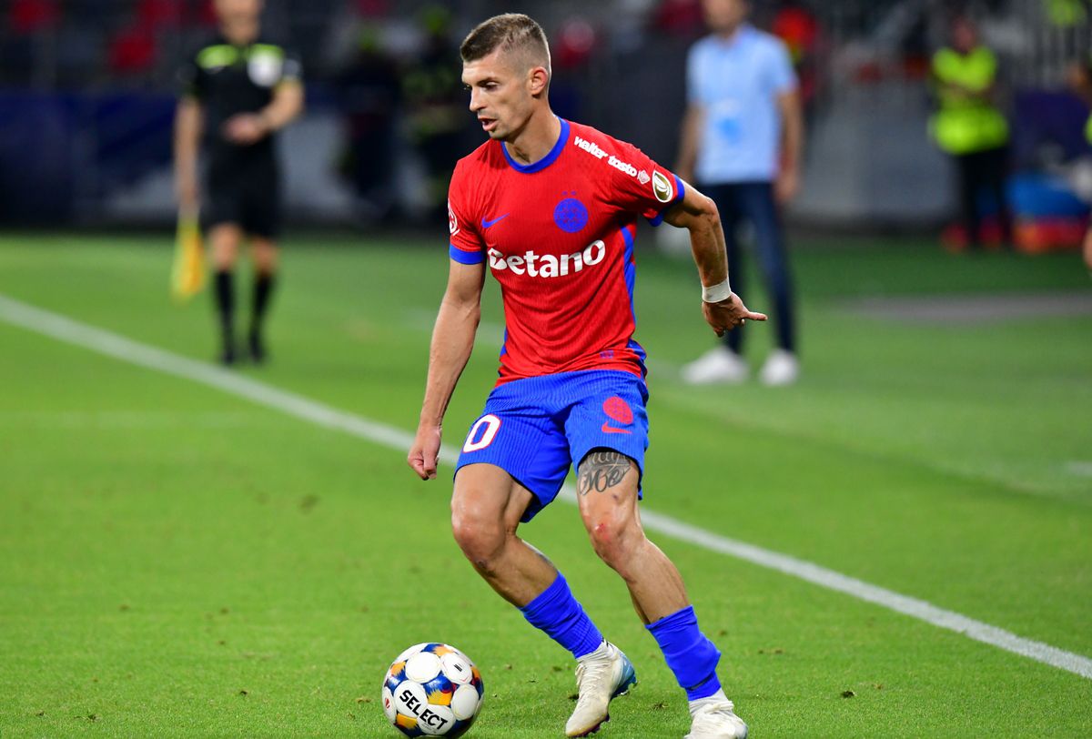 Florin Tănase în FCSB - Hermannstadt
