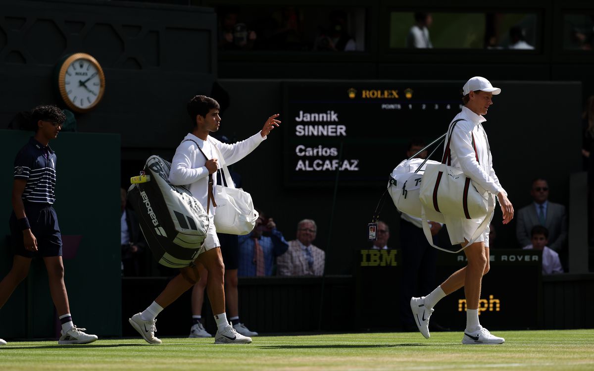 Jannik Sinner - Carlos Alcaraz, marea finală de la Wimbledon