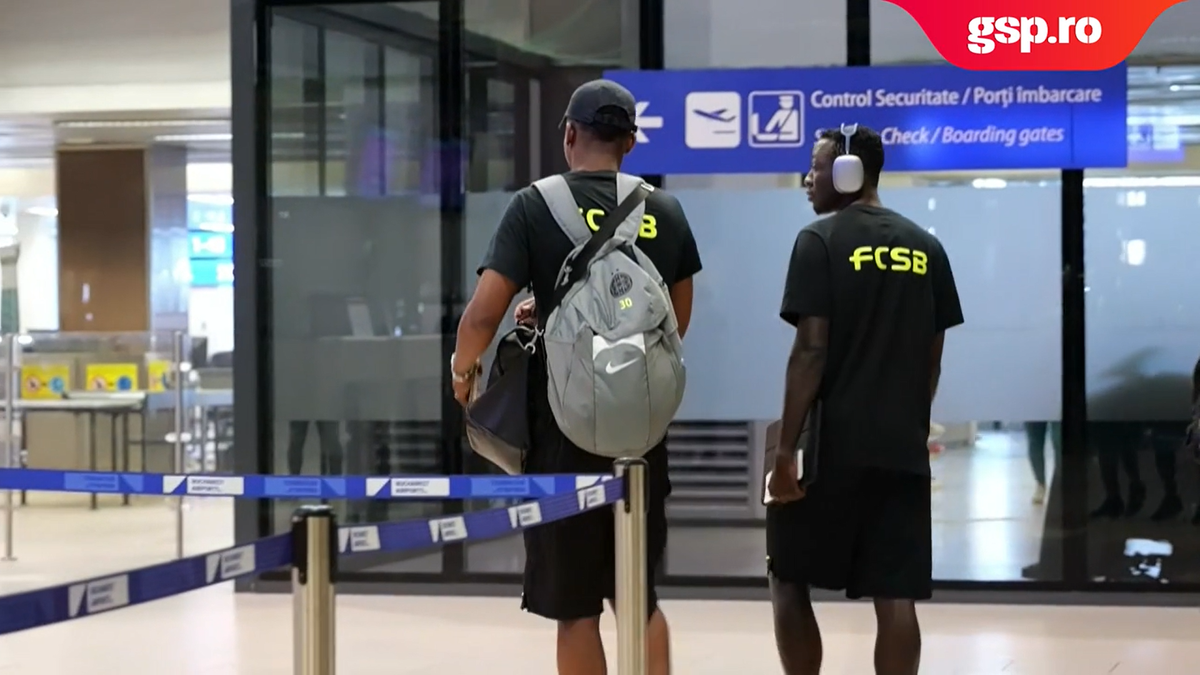 Plecare FCSB la Barcelona